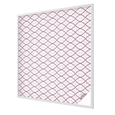 Privacy window film stained glass effect Oval shapes