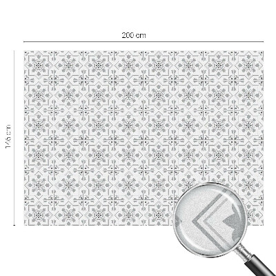 Coloured glass film for windows Symmetrical ornaments