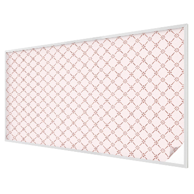 Coloured glass film for windows Floral patterns