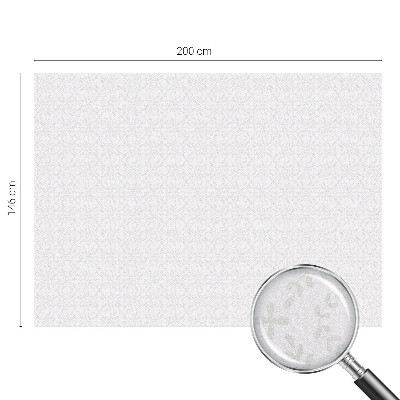 Decorative window film stained glass design Plant symmetry