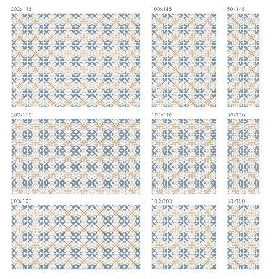 Frosted window film with stained glass pattern Floral beauty