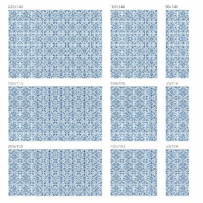 Privacy window film stained glass effect Floral ornament