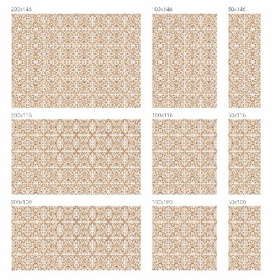 Decorative window film stained glass design Classic ornament