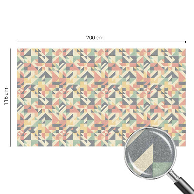 Frosted window film with stained glass pattern The Energy of Geometry