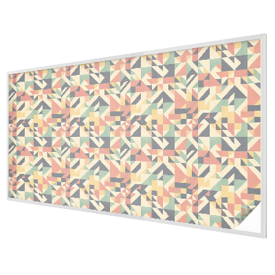 Frosted window film with stained glass pattern The Energy of Geometry