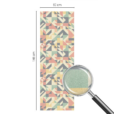 Frosted window film with stained glass pattern The Energy of Geometry