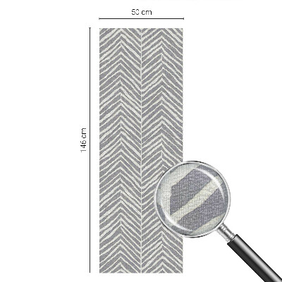 Patterned window film stained glass Zigzag pattern