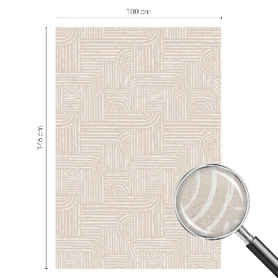 Decorative window film stained glass design Geometric pattern