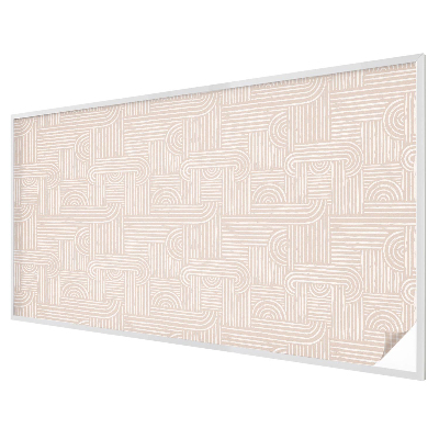 Decorative window film stained glass design Geometric pattern