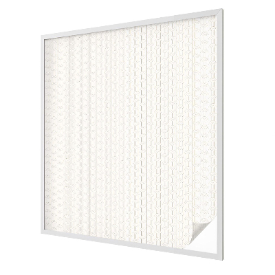 Frosted window film with stained glass pattern Delicate bow