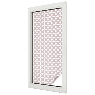 Patterned window film stained glass Geometry of harmony