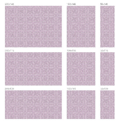 Coloured glass film for windows Purple shapes