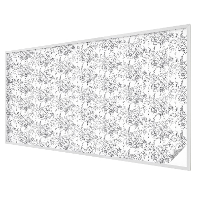 Patterned window film stained glass Floral elegance