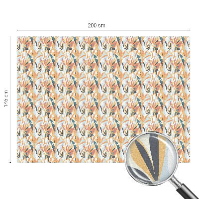 Coloured glass film for windows Botanical energy