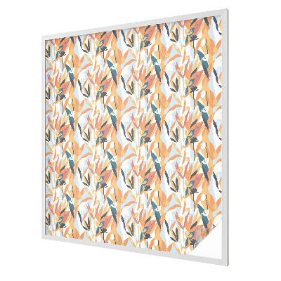 Coloured glass film for windows Botanical energy