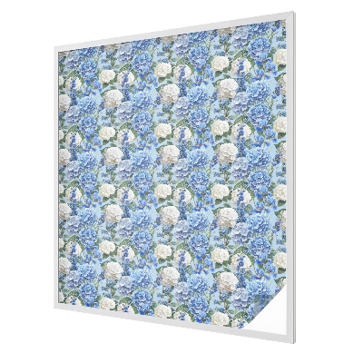 Decorative window film stained glass design Floral charm