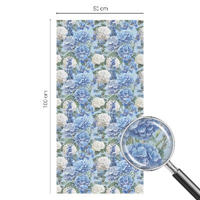 Decorative window film stained glass design Floral charm