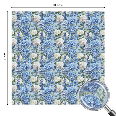 Decorative window film stained glass design Floral charm