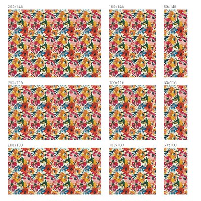 Frosted window film with stained glass pattern Flower explosion