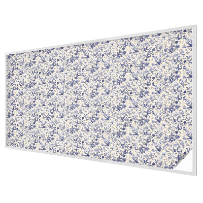 Privacy window film stained glass effect Floral symmetry