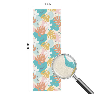 Coloured glass film for windows Exotic nature