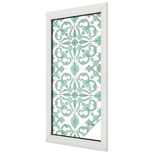 Privacy window film stained glass effect Classic ornaments