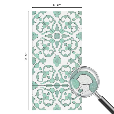 Privacy window film stained glass effect Classic ornaments