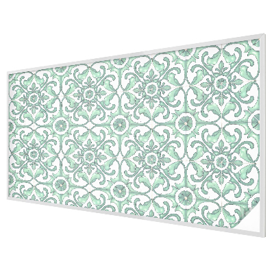 Patterned window film stained glass Green symmetry