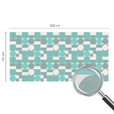 Patterned window film stained glass Geometric shapes