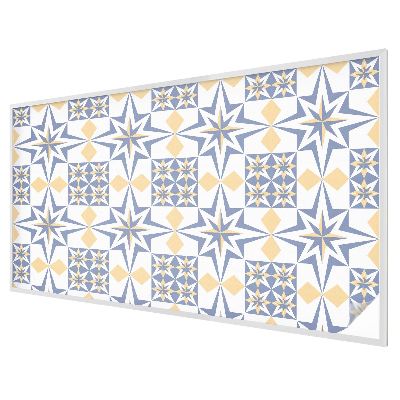 Patterned window film stained glass Star pattern