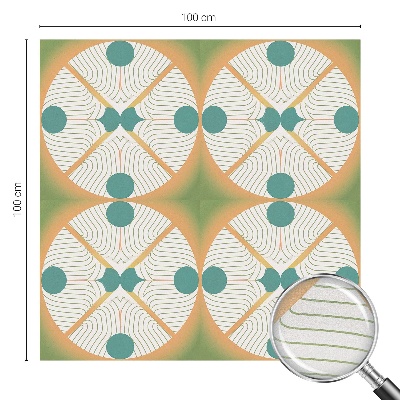 Privacy window film stained glass effect Geometric harmony