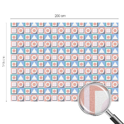 Patterned window film stained glass Geometric patterns