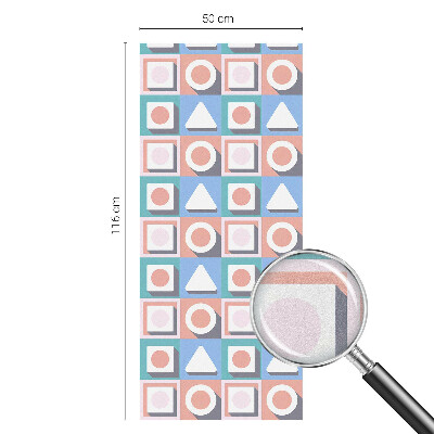 Patterned window film stained glass Geometric patterns