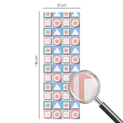 Patterned window film stained glass Geometric patterns