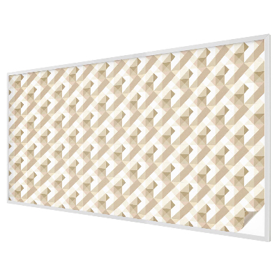 Decorative window film stained glass design Triangular patterns