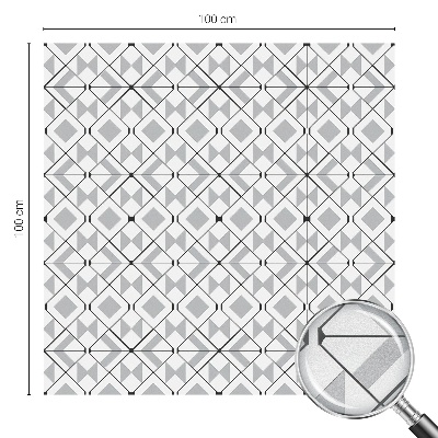 Coloured glass film for windows Geometric patterns