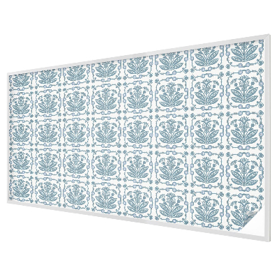 Patterned window film stained glass Floral pattern