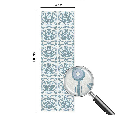 Patterned window film stained glass Floral pattern