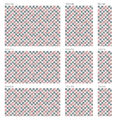 Coloured glass film for windows Pastel patterns