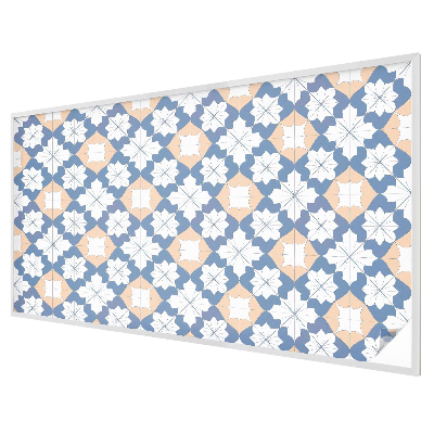 Privacy window film stained glass effect Symmetrical patterns