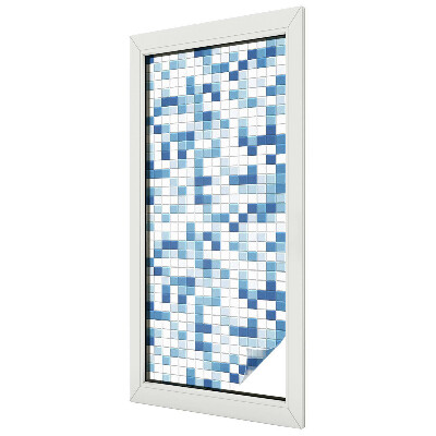Coloured glass film for windows Tile game
