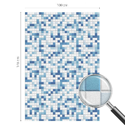 Coloured glass film for windows Tile game