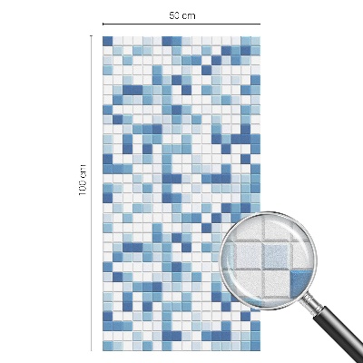 Coloured glass film for windows Tile game