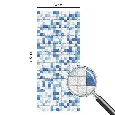 Coloured glass film for windows Tile game