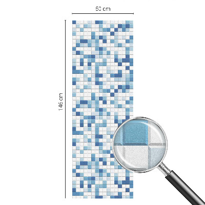 Coloured glass film for windows Tile game