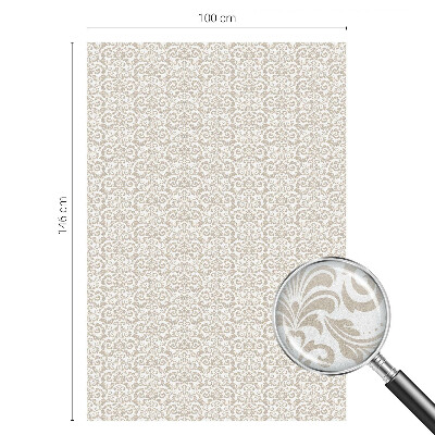 Coloured glass film for windows Decorative elegance