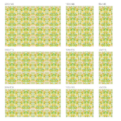 Patterned window film stained glass Fresh lemons