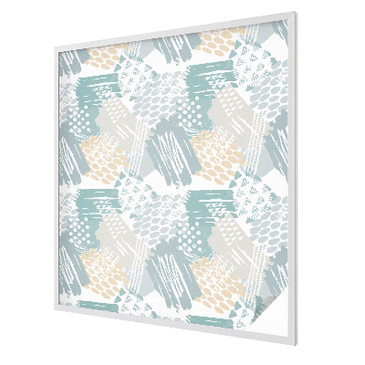 Patterned window film stained glass Abstract mosaic