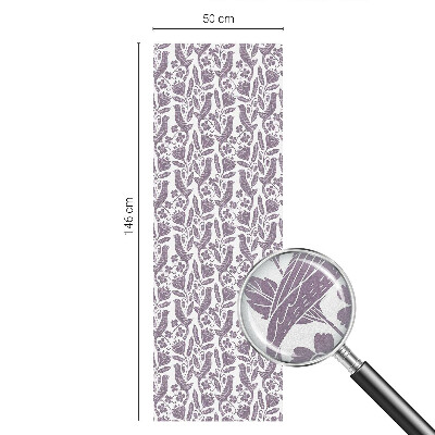 Decorative window film stained glass design Folk motifs