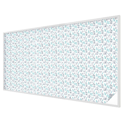 Decorative window film stained glass design Maritime harmony